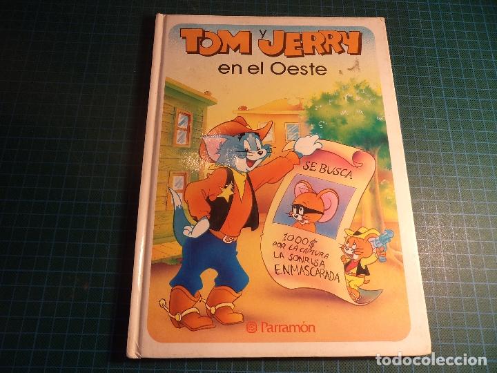 C&oacute;mics: Tom y jerry en el oeste. Parramon. Cuento.  (B-24). - Foto 1
