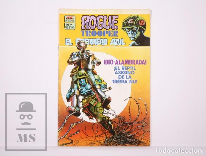 C&oacute;mics: C&oacute;mic Rogue Trooper. El Guerrero Azul - N&ordm; 9, &iexcl;Bio-Alambrada! - MC Ediciones, 1986 - Foto 1