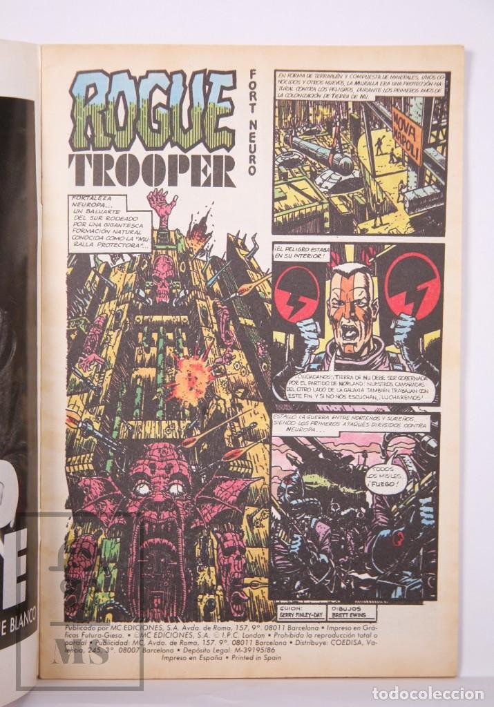 C&oacute;mics: C&oacute;mic Rogue Trooper. El Guerrero Azul - N&ordm; 9, &iexcl;Bio-Alambrada! - MC Ediciones, 1986 - Foto 2