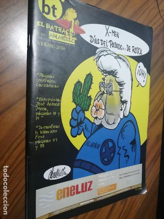 Comics: EL BATRACIO AMARILLO 195. GRAPA. R&Uacute;STICA. REVISTA DE HUMOR GR&Aacute;FICO GRANADINO. DIFICIL