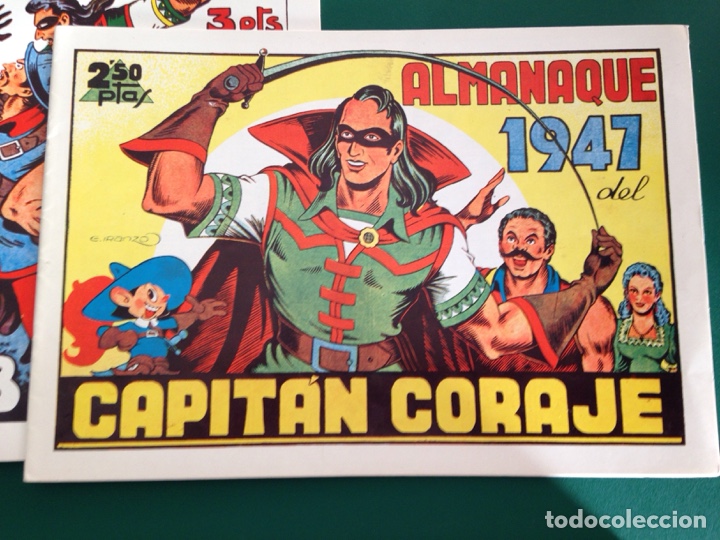 C&oacute;mics: El capit&aacute;n Coraje reedici&oacute;n de los 80 con los 2 almanaques - Foto 2