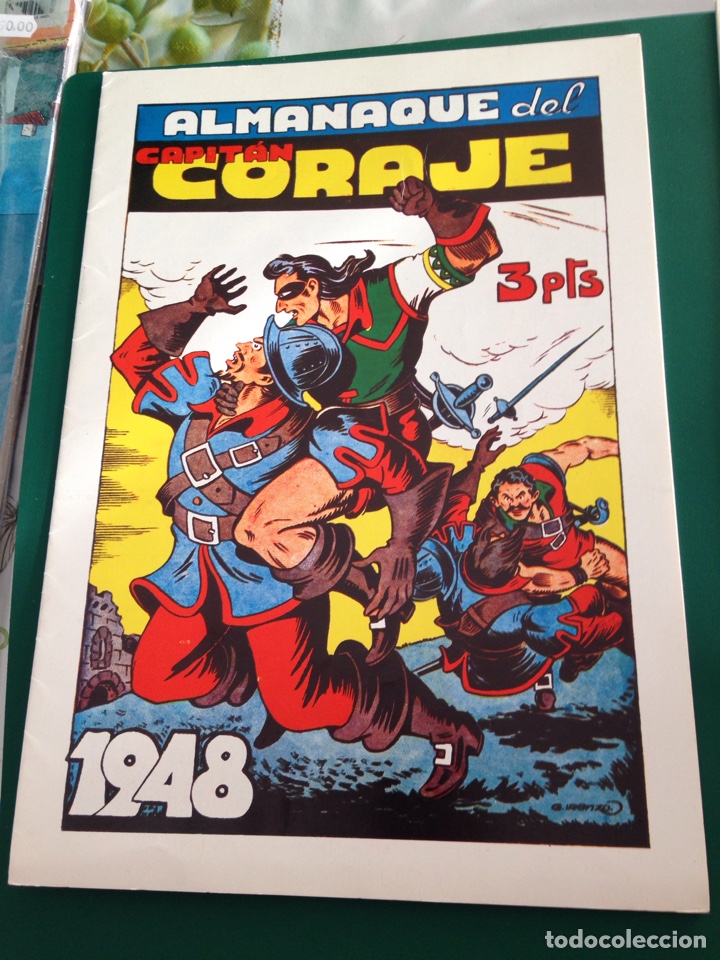 C&oacute;mics: El capit&aacute;n Coraje reedici&oacute;n de los 80 con los 2 almanaques - Foto 3