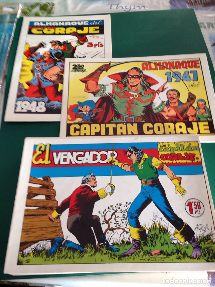 C&oacute;mics: El capit&aacute;n Coraje reedici&oacute;n de los 80 con los 2 almanaques - Foto 1