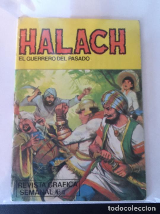 C&oacute;mics: HALACH EL GUERRERO DEL PASADO NUMERO 8 BUEN ESTADO - Foto 1