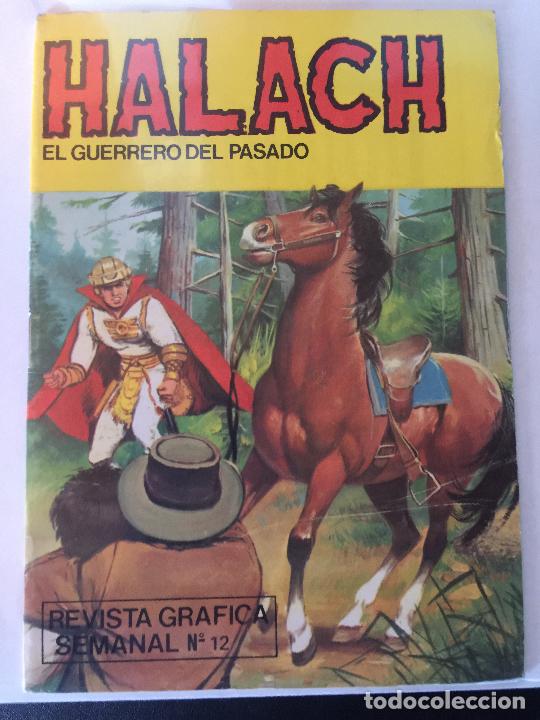 C&oacute;mics: HALACH EL GUERRERO DEL PASADO NUMERO 12 BUEN ESTADO - Foto 1