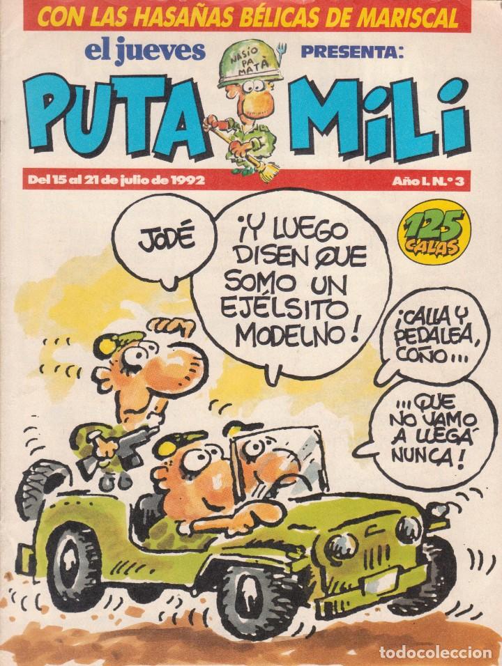 C&oacute;mics: COMIC PUTA MILI N&ordm; 3 A&Ntilde;O I EDICIONES EL JUEVES 1992 - Foto 1