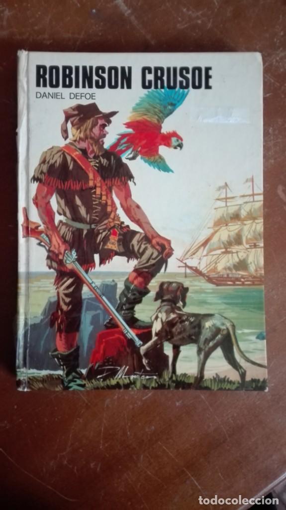 C&oacute;mics: Robinson crusoe Daniel defoe colecci&oacute;n saeta 1974 - Foto 1