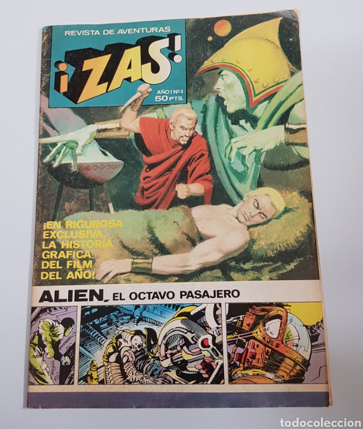C&oacute;mics: Revista de aventuras - Zas - a&ntilde;o 1 - numero 4 - tdkc34 - Foto 1