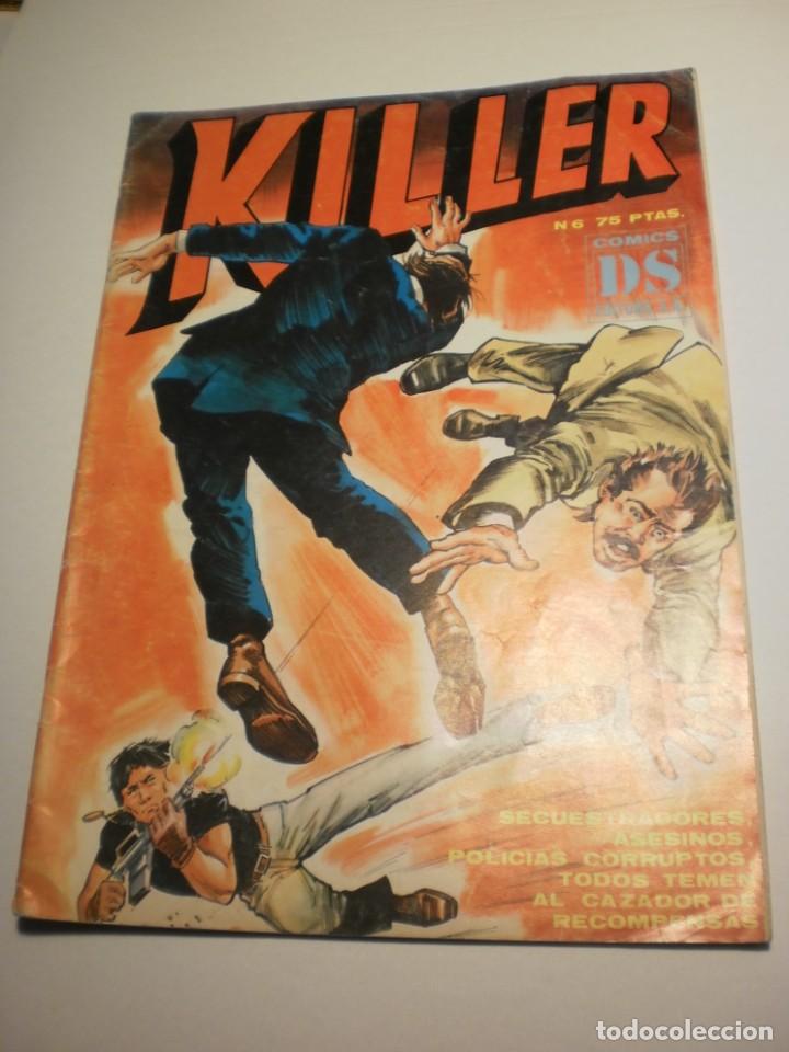 C&oacute;mics: killer n&ordm; 6 comics ds editors 1981 (estado normal) - Foto 1