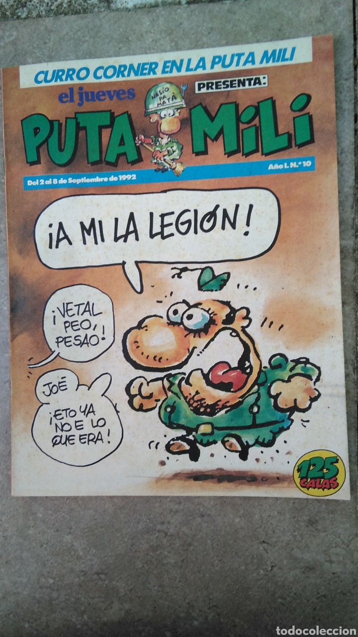C&oacute;mics: Puta mili , a&ntilde;o I , numero 10 , a mi la legion