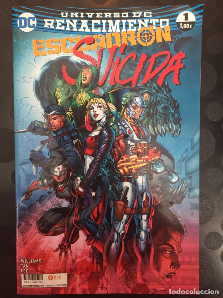 C&oacute;mics: ESCUADR&Oacute;N SUICIDA N.1 UNIVERSO DC RENACIMIENTO ECC EDICIONES ( 2017/2018 ) - Foto 1