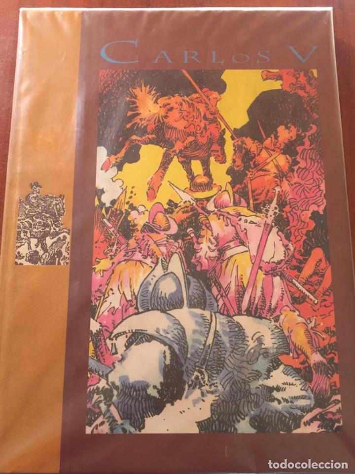 C&oacute;mics: Comic Carlos V y Felipe II en envoltorio original. - Foto 1