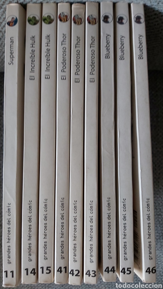 C&oacute;mics: Lote Gtandes H&eacute;roes del Comic biblioteca EL MUNDO - Foto 2