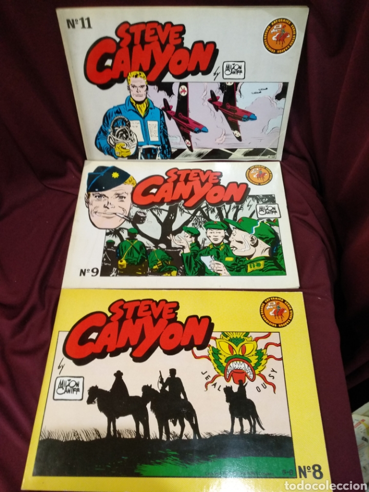 C&oacute;mics: STEVE CANYON, eseuve, n&deg; 1,2,7,8,9,11 - Foto 2