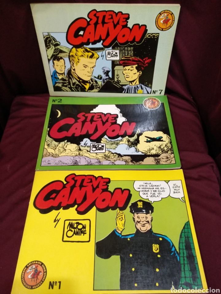 C&oacute;mics: STEVE CANYON, eseuve, n&deg; 1,2,7,8,9,11 - Foto 3