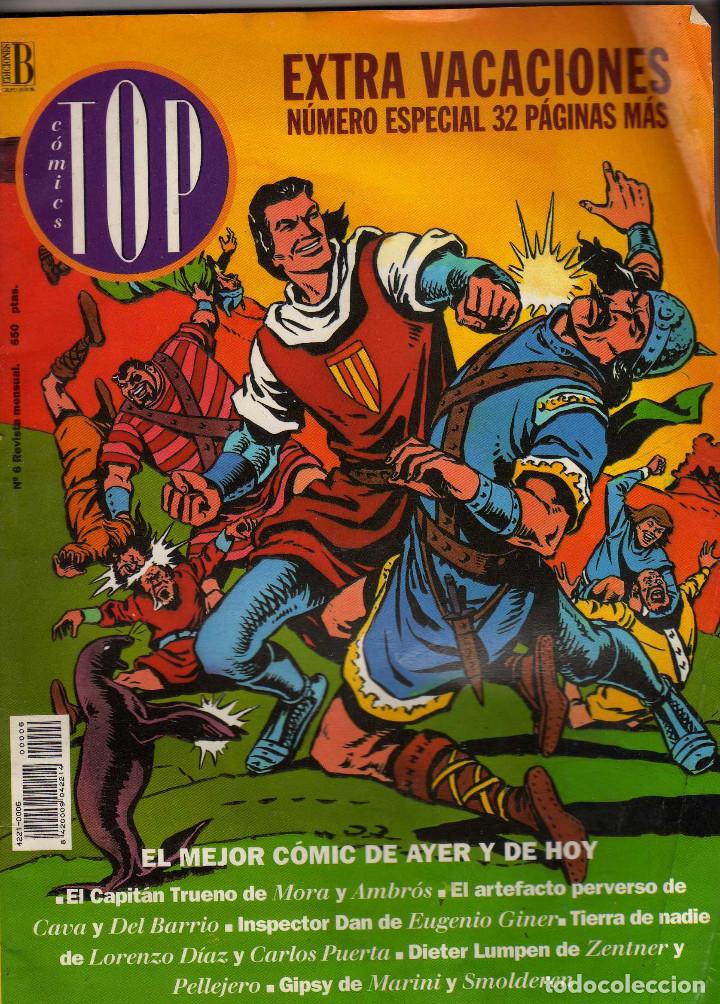 C&oacute;mics: COMICS TOP EXTRA CON CAPITAN TRUENO, EL CONDE BROMISTA - Foto 1