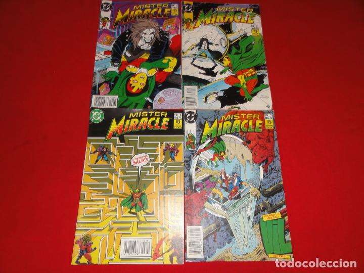 C&oacute;mics: MISTER MIRACLE. LOTE DE 4 N&Uacute;MEROS DE 8. DC-ZINCO. 1990. C-42 - Foto 1