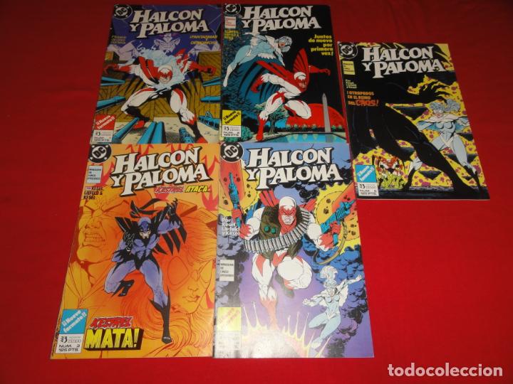 C&oacute;mics: HALCON Y PALOMA COMPLETA 5 DE 5. DC-ZINCO. 1989. C-42 - Foto 1