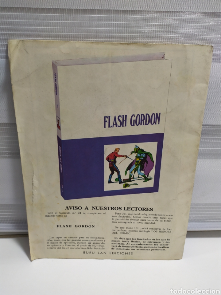 C&oacute;mics: HEROES DEL COMIC - FLASH GORDON - BURULAN - FASCICULO N&ordm; 23 - Foto 2