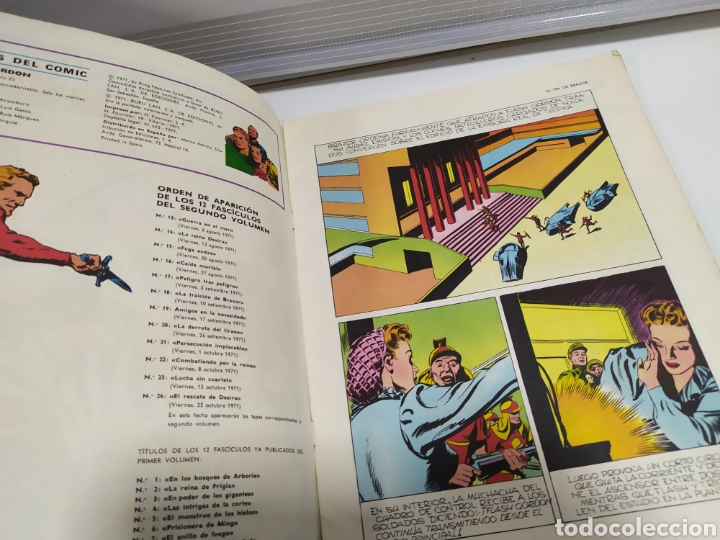 C&oacute;mics: HEROES DEL COMIC - FLASH GORDON - BURULAN - FASCICULO N&ordm; 23 - Foto 6