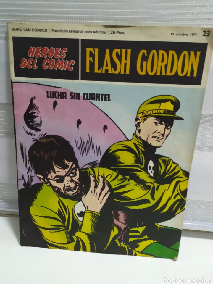 C&oacute;mics: HEROES DEL COMIC - FLASH GORDON - BURULAN - FASCICULO N&ordm; 23 - Foto 1
