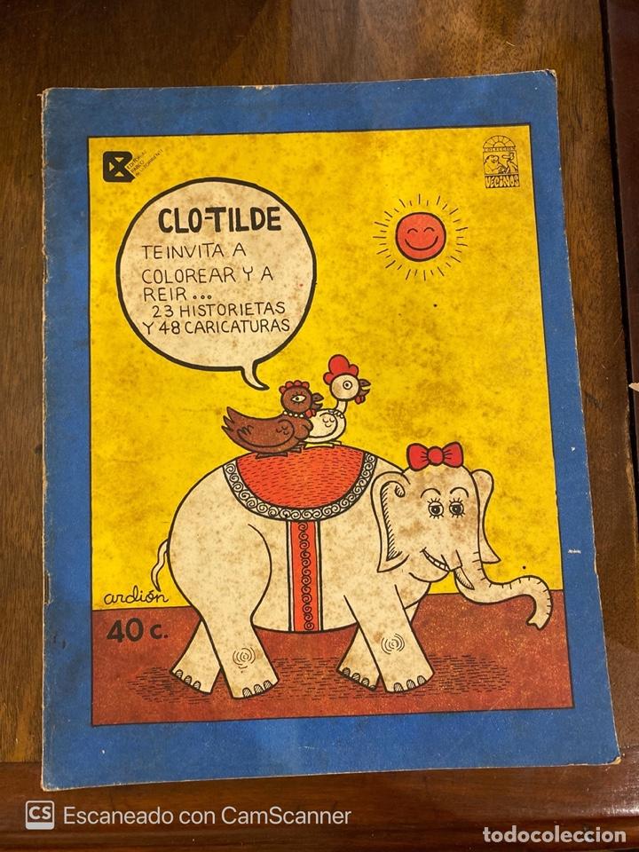 C&oacute;mics: CUBA. CLOTILDE. EDITORIAL PABLO DE LA TORRIENTE. 1987. - Foto 1