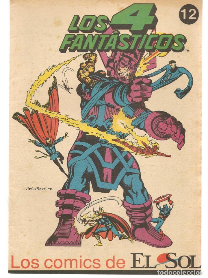 C&oacute;mics: LOS COMICS DE EL SOL. N&ordm; 12. LOS 4 FANTASTICOS. (C/A6) - Foto 1