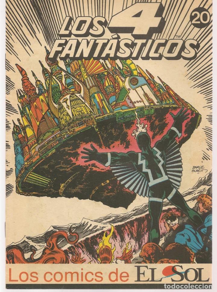 C&oacute;mics: LOS COMICS DE EL SOL. N&ordm; 20. LOS 4 FANTASTICOS. (C/A6) - Foto 1