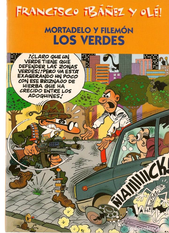 C&oacute;mics: FRANCISCO IB&Aacute;&Ntilde;EZ Y OL&Eacute;. MORTADELO Y FILEMON. LOS VERDES. (C/A34) - Foto 1