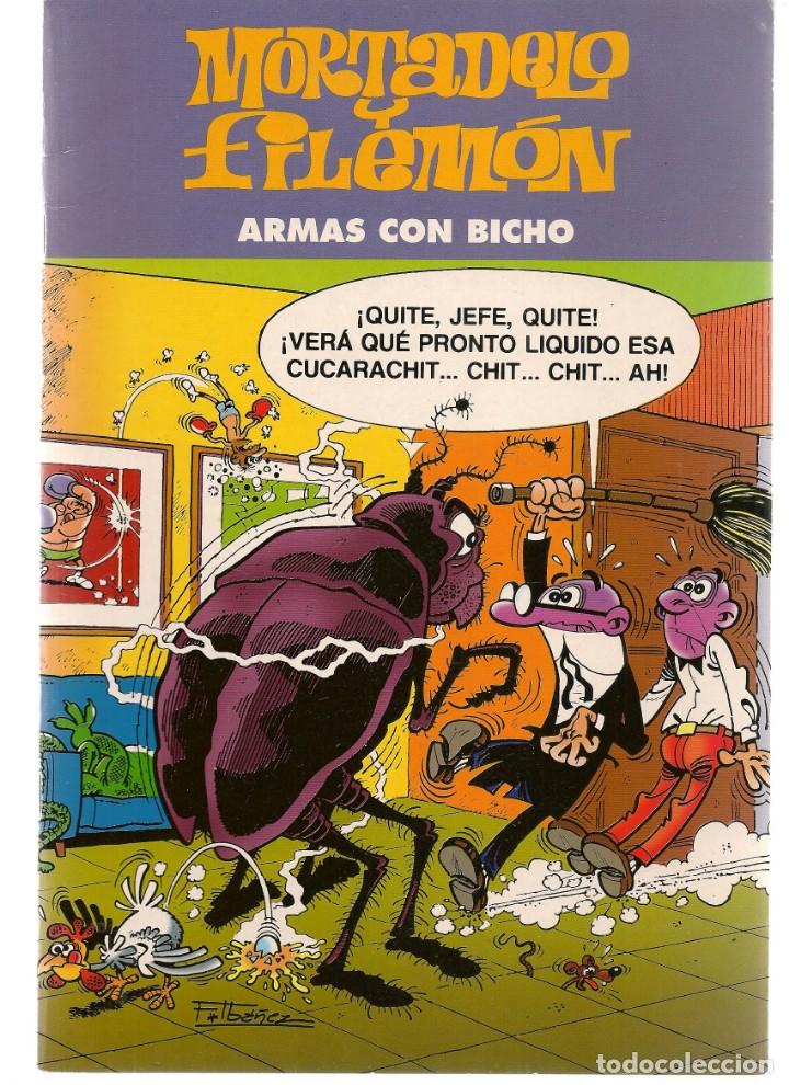 C&oacute;mics: MORTADELO Y FILEM&Oacute;N. ARMAS CON BICHO. (C/A34) - Foto 1