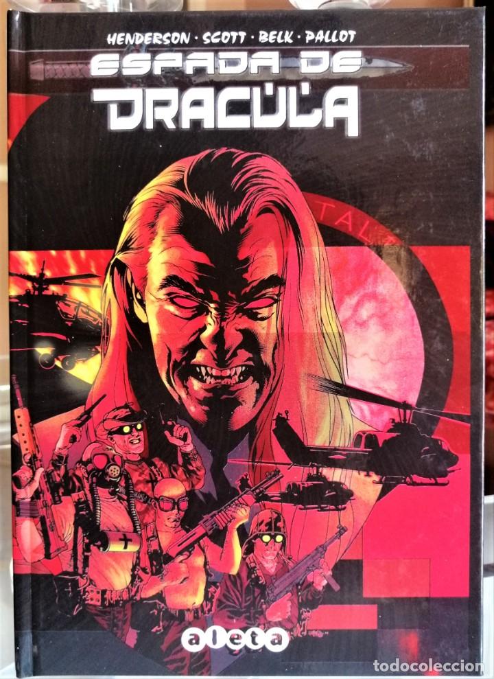 C&oacute;mics: ESPADA DE DR&Aacute;CULA - TAPA DURA - EDICIONES ALETA 2005 ''MUY BUEN ESTADO''