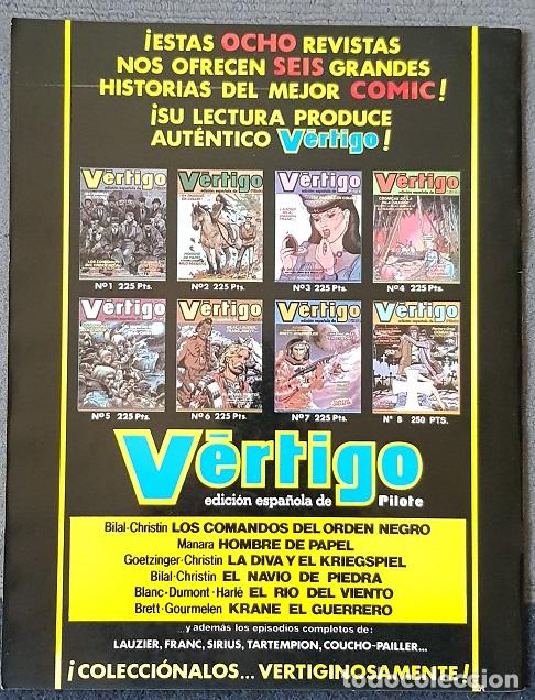 C&oacute;mics: V&eacute;rtigo #8 (Nueva Frontera, 1982) - revista - - Foto 2