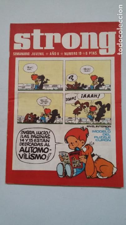 Comics: STRONG SEMANARIO JUVENIL A&Ntilde;O II. N&ordm; NUMERO 19. EDICIONES ARGOS JUVENIL. TDKC53
