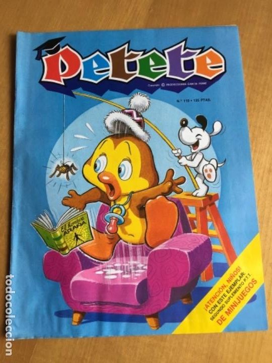 C&oacute;mics: Petete 110 - Foto 1