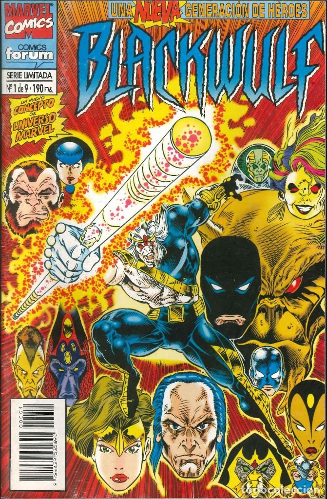 C&oacute;mics: BLACKWULF N&Uacute;MERO 1 C&Oacute;MICS F&Oacute;RUM MARVEL BOX 8 - Foto 1