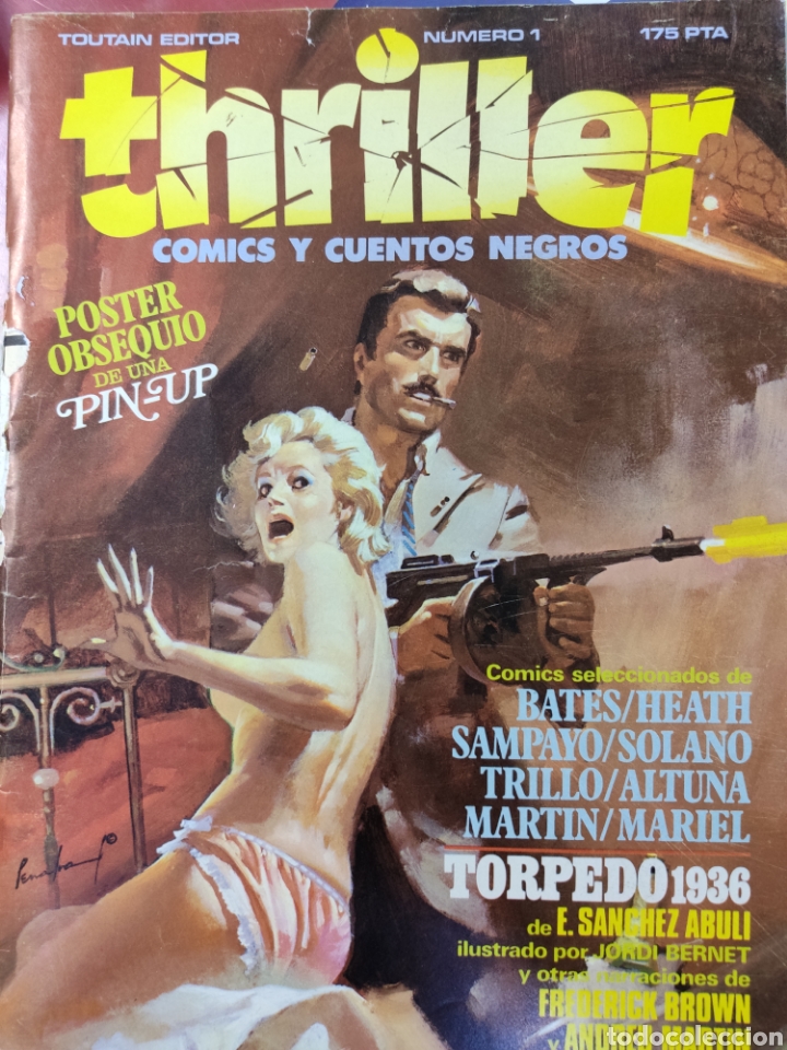 C&oacute;mics: THRILLER. COMICS Y CUENTOS NEGROS N&ordm; 1 - Foto 1