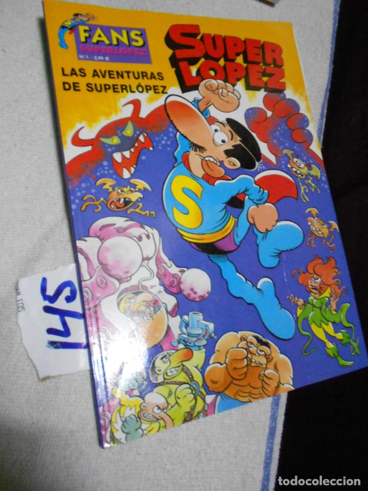 C&oacute;mics: ANTIGUO COMIC SUPER LOPEZ EDICION FANS - Foto 1