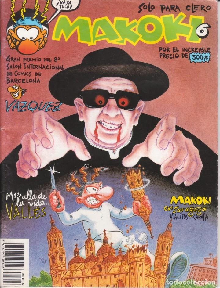 C&oacute;mics: C&Oacute;MIC ` MAKOKI &acute; N&ordm; 6 ED. MAKOKI 1989 - Foto 1