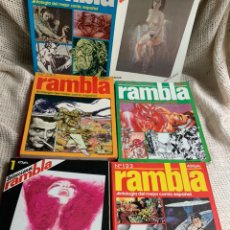 Cómics: RAMBLA - LOTE DE 10 TOMOS ( CONTIENEN Nº 1 AL 28 + 2 ESPECIALES