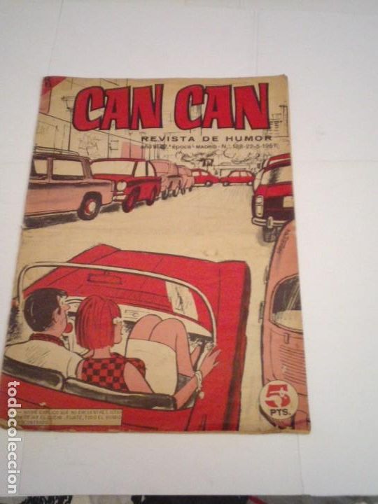 C&oacute;mics: CAN CAN - REVISTA DE HUMOR - A&Ntilde;O II - 2 EPOCA - MADRID - NUMERO 188 - 1967 - GORBAUD - CAJON 4