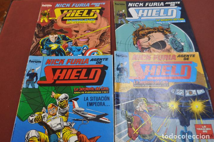 C&oacute;mics: 4 comics nick furia , la serpiente del caos completa n&uacute;meros 7 , 8 , 9 y 10 - CO3 - Foto 1
