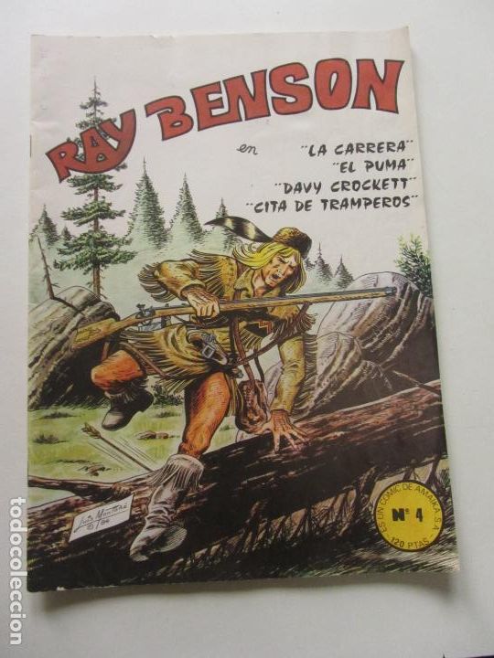 C&oacute;mics: RAY BENSON - N&ordm; 4 - EDICIONES AMAIKA 1982 CX57 - Foto 1