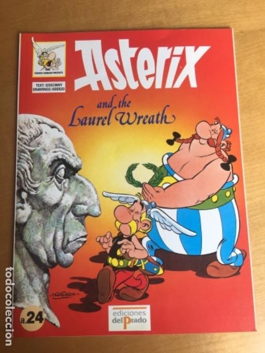 C&oacute;mics: Asterix and the Laurel Wreath edici&oacute;n inglesa - Foto 1
