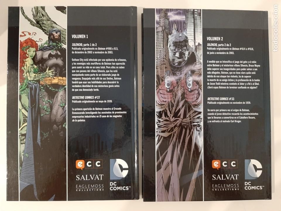 C&oacute;mics: BATMAN. SILENCIO. 2 TOMOS. JEPH LOEB JIM LEE. DC COMICS. 2015 - Foto 3