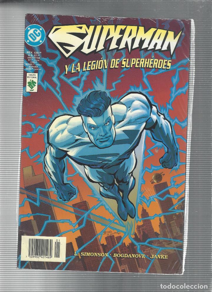 C&oacute;mics: SUPERMAN Y LA LEGION DE SUPERHEROES - ED. VID - PRECINTADO A ESTRENAR !! - Foto 1