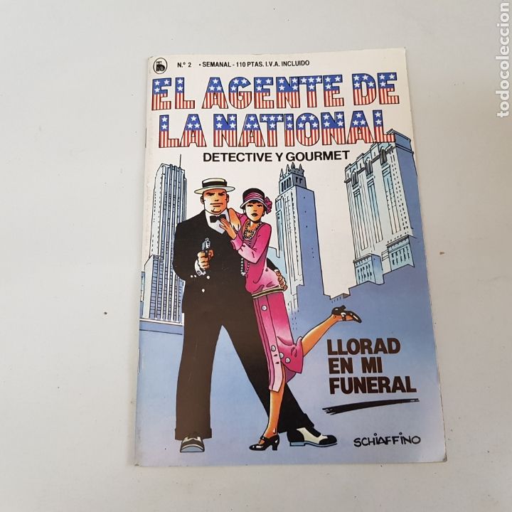 Fumetti: El agente de la national - llorad en mi funeral - tdkc21