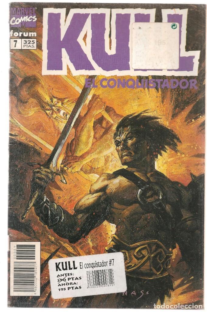 C&oacute;mics: KULL, EL CONQUISTADOR. N&ordm; 7. FORUM. (C/A17) - Foto 1