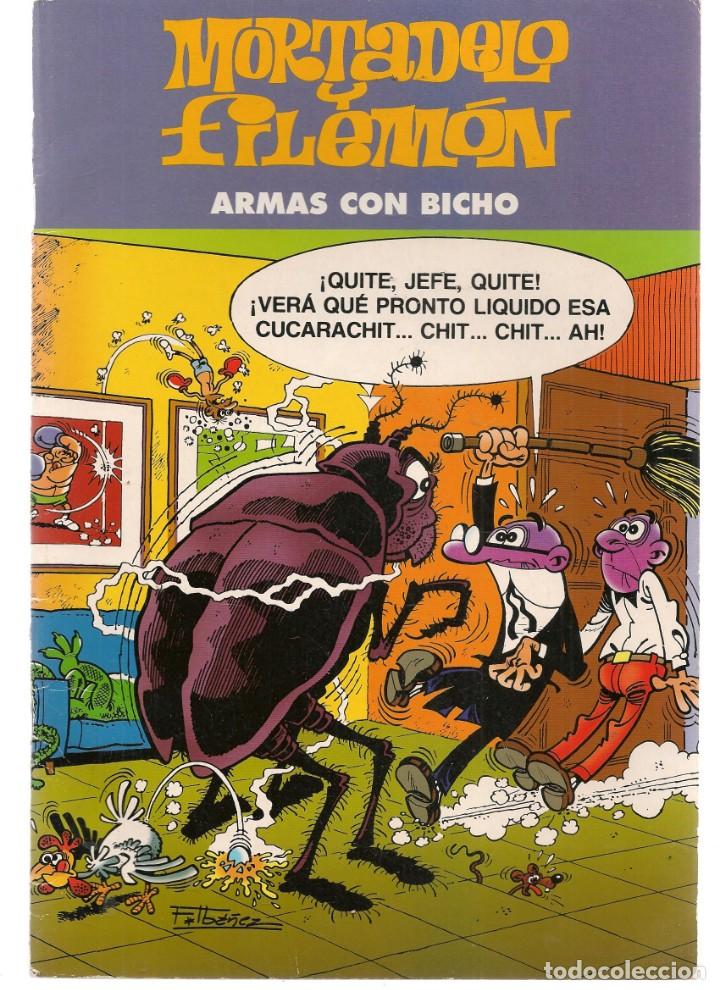 C&oacute;mics: MORTADELO Y FILEM&Oacute;N. ARMAS CON BICHO. (C/A17) - Foto 1