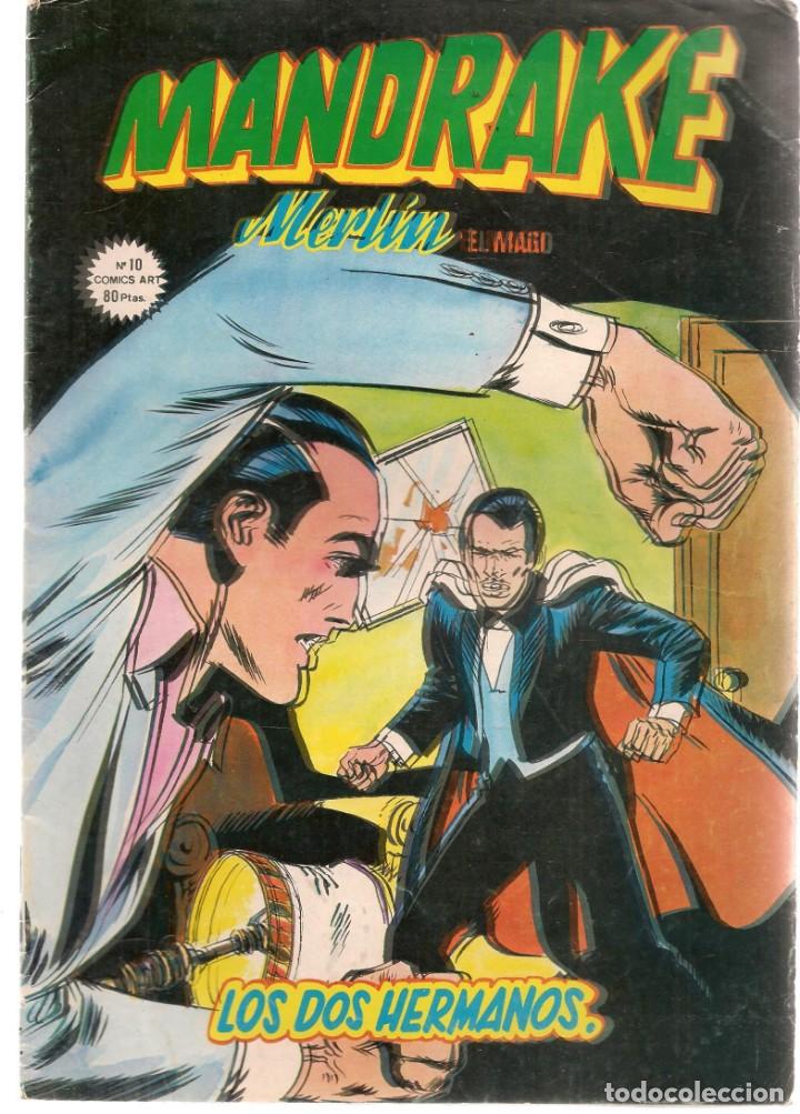 C&oacute;mics: MANDRAKE. MERL&Iacute;N EL MAGO. N&ordm; 10. COMICS ART. (C/A42) - Foto 1