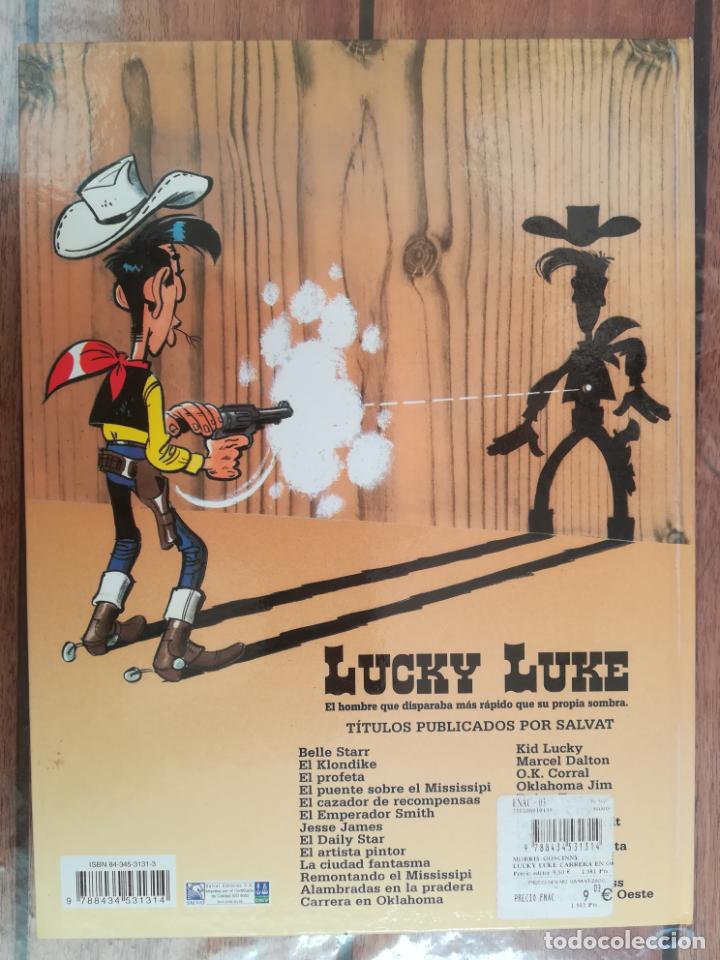 C&oacute;mics: LUCKY LUKE. CARRERA EN OKLAHOMA. SALVAT - Foto 2